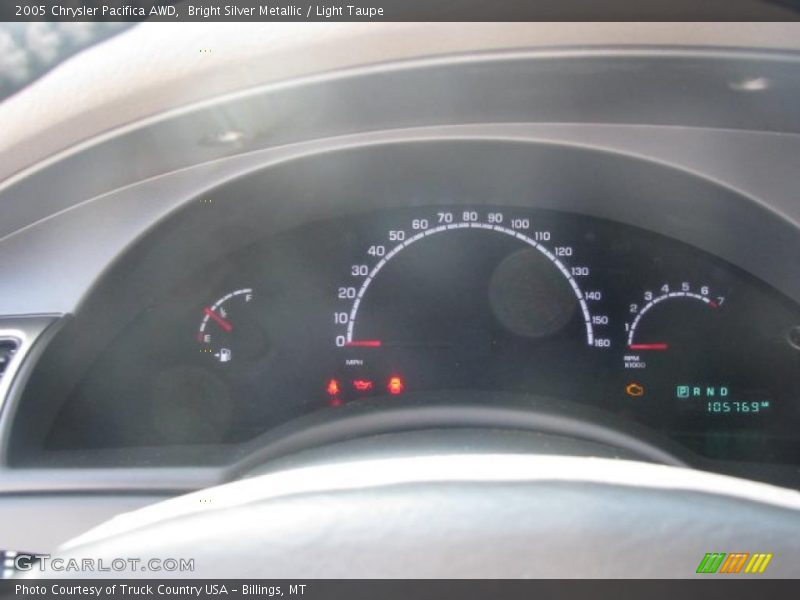 Bright Silver Metallic / Light Taupe 2005 Chrysler Pacifica AWD