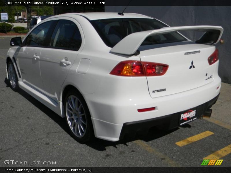  2008 Lancer Evolution GSR Wicked White