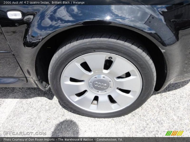 Brilliant Black / Melange 2000 Audi A6 4.2 quattro Sedan
