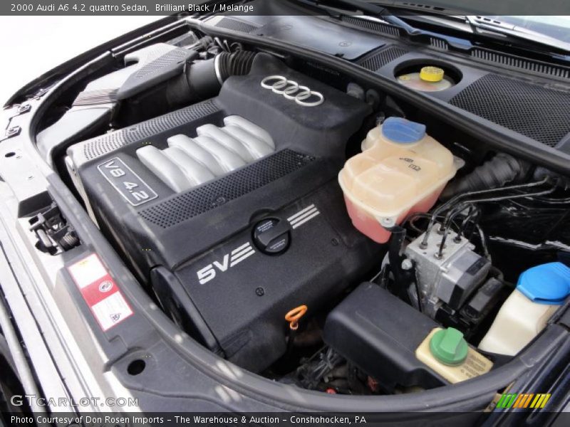  2000 A6 4.2 quattro Sedan Engine - 4.2 Liter DOHC 40-Valve V8