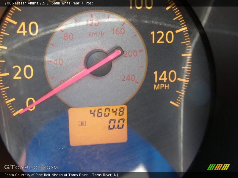 Satin White Pearl / Frost 2006 Nissan Altima 2.5 S