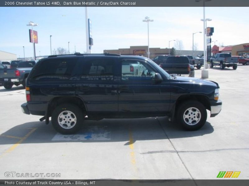 Dark Blue Metallic / Gray/Dark Charcoal 2006 Chevrolet Tahoe LS 4WD