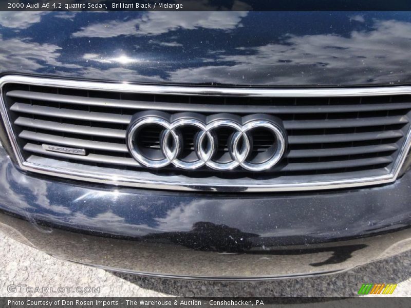 Brilliant Black / Melange 2000 Audi A6 4.2 quattro Sedan