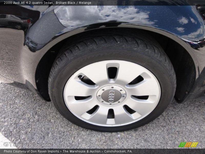 Brilliant Black / Melange 2000 Audi A6 4.2 quattro Sedan
