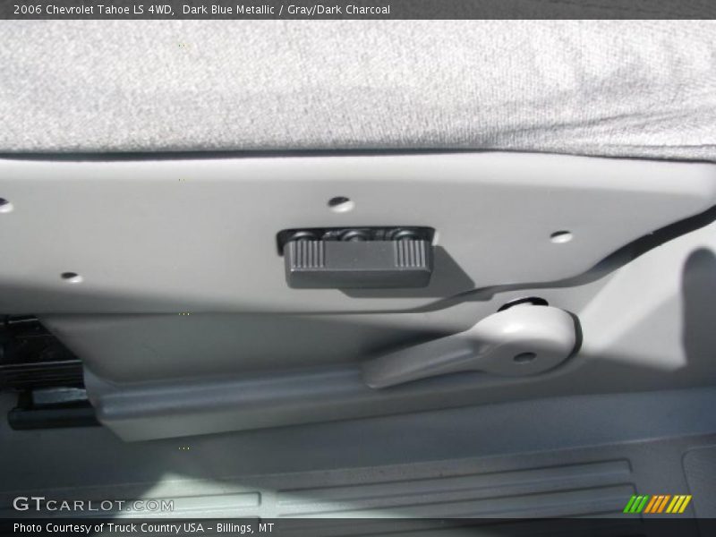Dark Blue Metallic / Gray/Dark Charcoal 2006 Chevrolet Tahoe LS 4WD