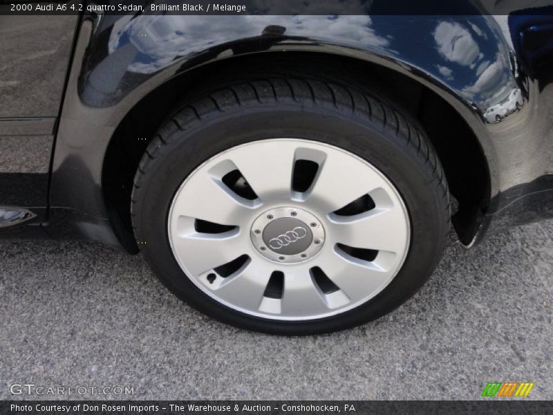Brilliant Black / Melange 2000 Audi A6 4.2 quattro Sedan