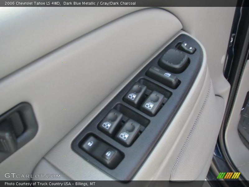 Dark Blue Metallic / Gray/Dark Charcoal 2006 Chevrolet Tahoe LS 4WD