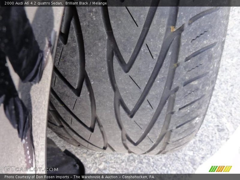 Brilliant Black / Melange 2000 Audi A6 4.2 quattro Sedan
