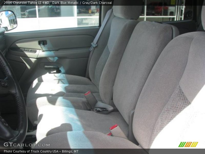 Dark Blue Metallic / Gray/Dark Charcoal 2006 Chevrolet Tahoe LS 4WD