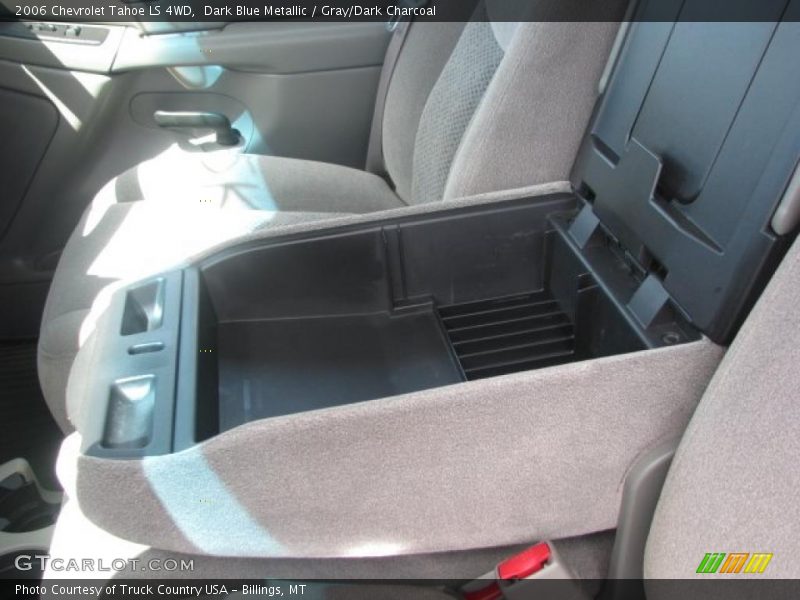 Dark Blue Metallic / Gray/Dark Charcoal 2006 Chevrolet Tahoe LS 4WD