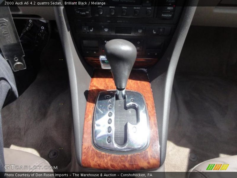  2000 A6 4.2 quattro Sedan 5 Speed Tiptronic Automatic Shifter