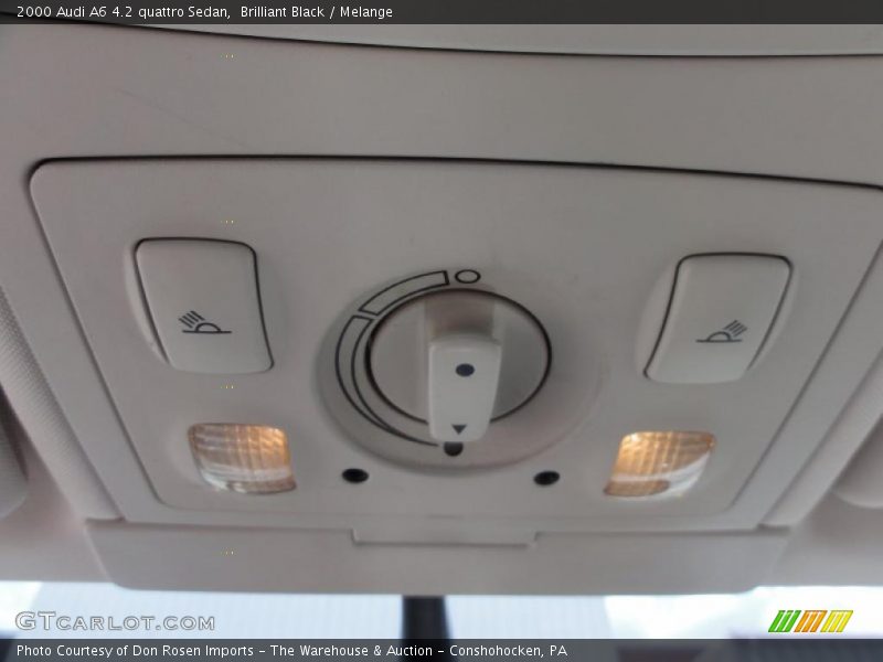 Brilliant Black / Melange 2000 Audi A6 4.2 quattro Sedan