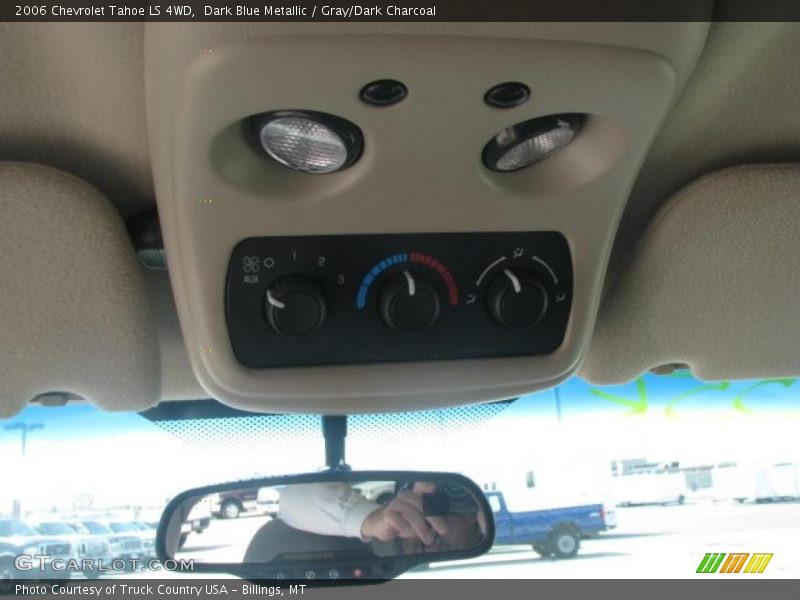 Dark Blue Metallic / Gray/Dark Charcoal 2006 Chevrolet Tahoe LS 4WD