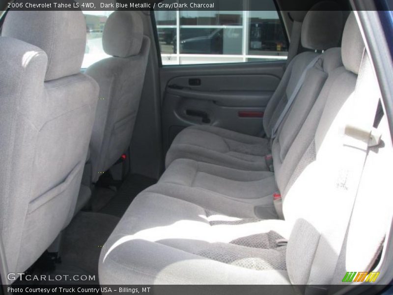 Dark Blue Metallic / Gray/Dark Charcoal 2006 Chevrolet Tahoe LS 4WD