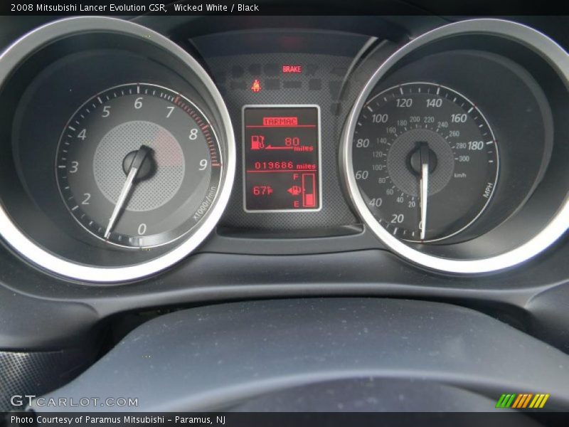  2008 Lancer Evolution GSR GSR Gauges