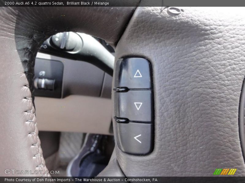 Brilliant Black / Melange 2000 Audi A6 4.2 quattro Sedan