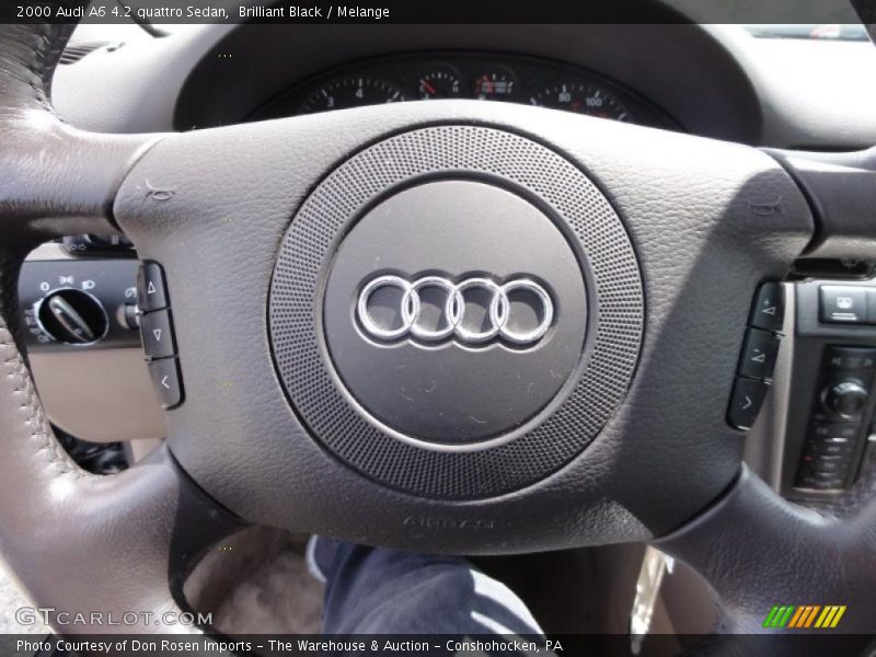 Brilliant Black / Melange 2000 Audi A6 4.2 quattro Sedan