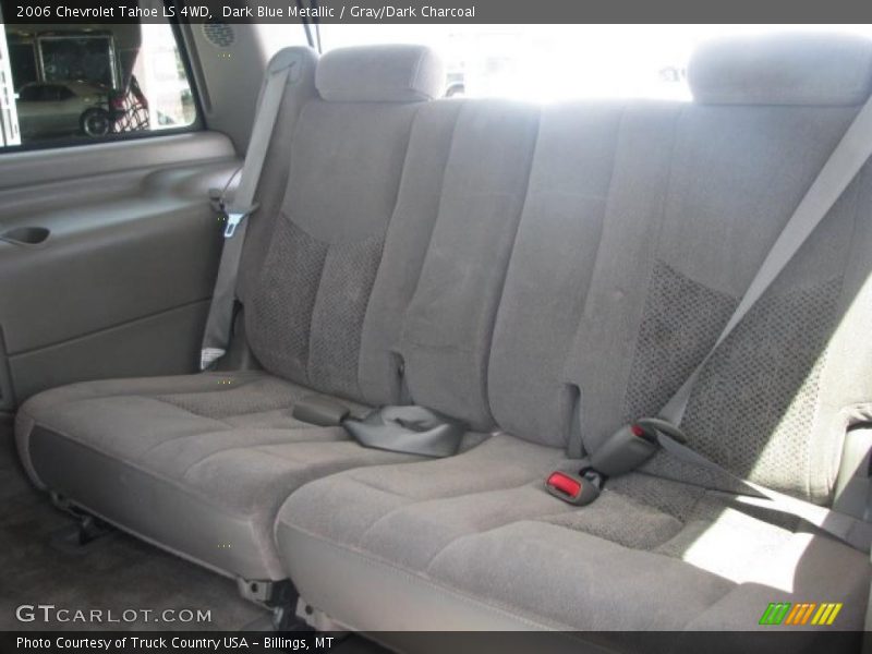 Dark Blue Metallic / Gray/Dark Charcoal 2006 Chevrolet Tahoe LS 4WD