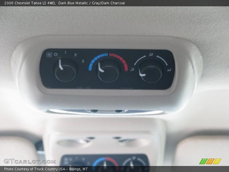 Dark Blue Metallic / Gray/Dark Charcoal 2006 Chevrolet Tahoe LS 4WD