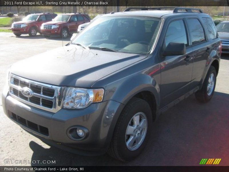 Sterling Grey Metallic / Charcoal Black 2011 Ford Escape XLT