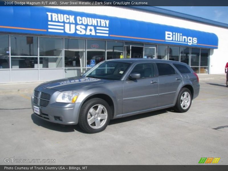 Silver Steel Metallic / Dark Slate Gray/Light Graystone 2006 Dodge Magnum R/T AWD