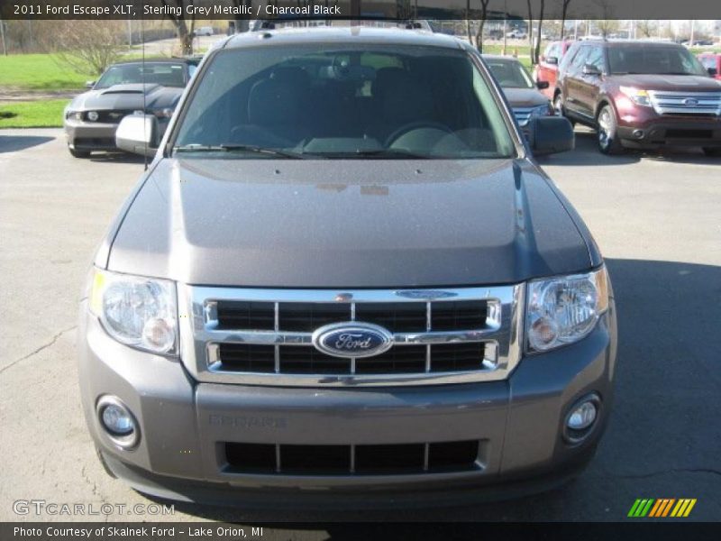 Sterling Grey Metallic / Charcoal Black 2011 Ford Escape XLT