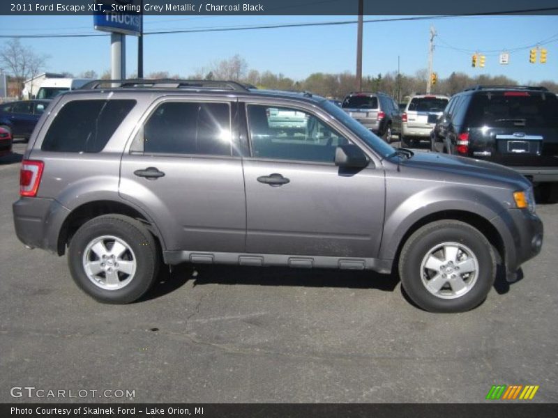 Sterling Grey Metallic / Charcoal Black 2011 Ford Escape XLT