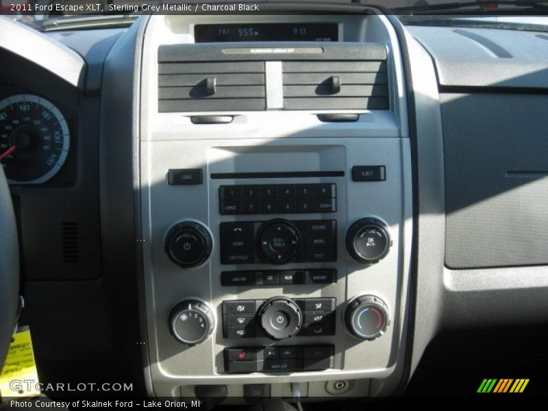 Sterling Grey Metallic / Charcoal Black 2011 Ford Escape XLT