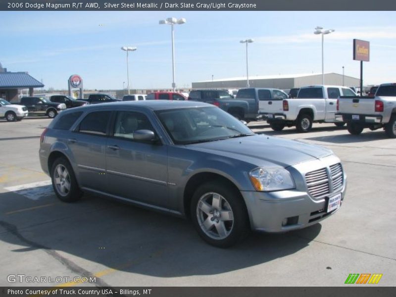 Silver Steel Metallic / Dark Slate Gray/Light Graystone 2006 Dodge Magnum R/T AWD