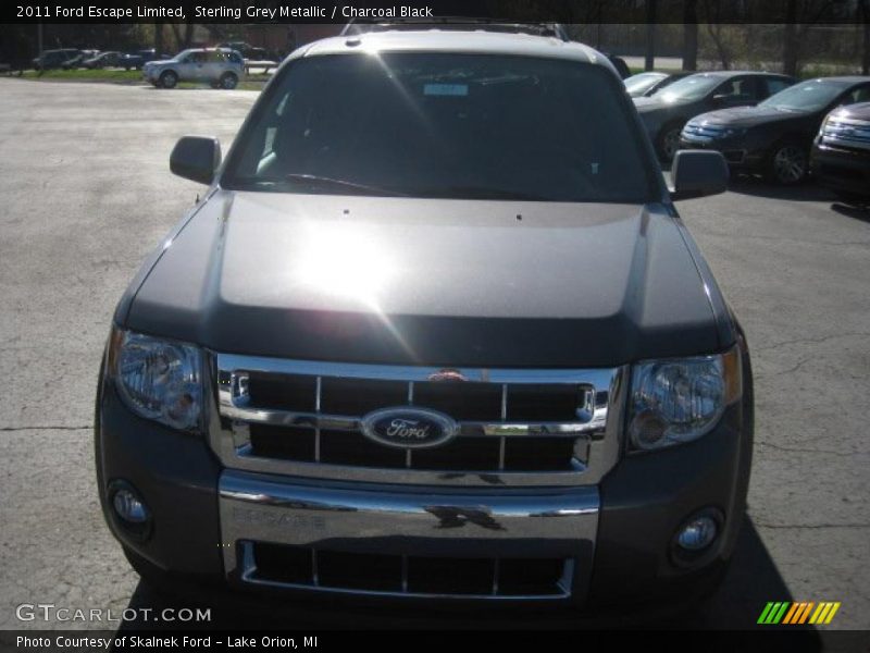 Sterling Grey Metallic / Charcoal Black 2011 Ford Escape Limited
