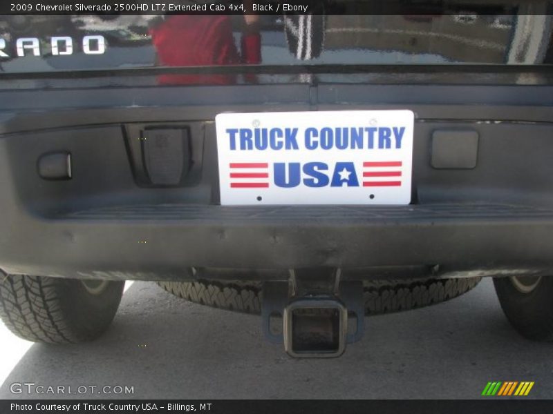 Black / Ebony 2009 Chevrolet Silverado 2500HD LTZ Extended Cab 4x4