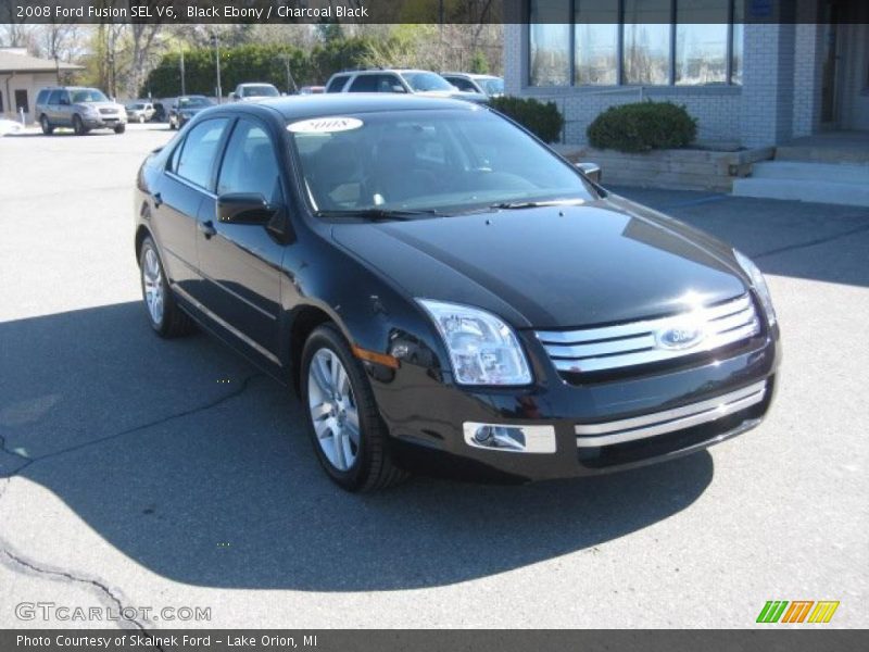 Black Ebony / Charcoal Black 2008 Ford Fusion SEL V6