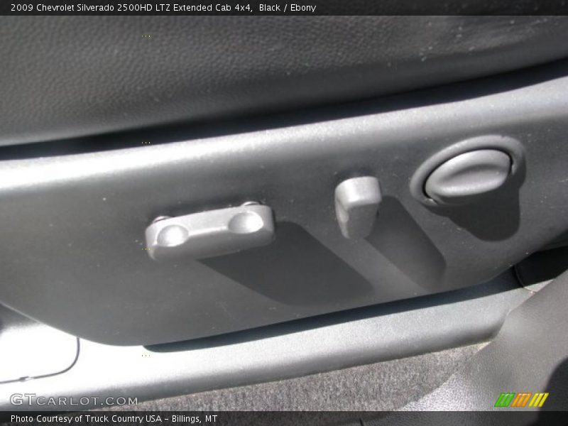 Black / Ebony 2009 Chevrolet Silverado 2500HD LTZ Extended Cab 4x4