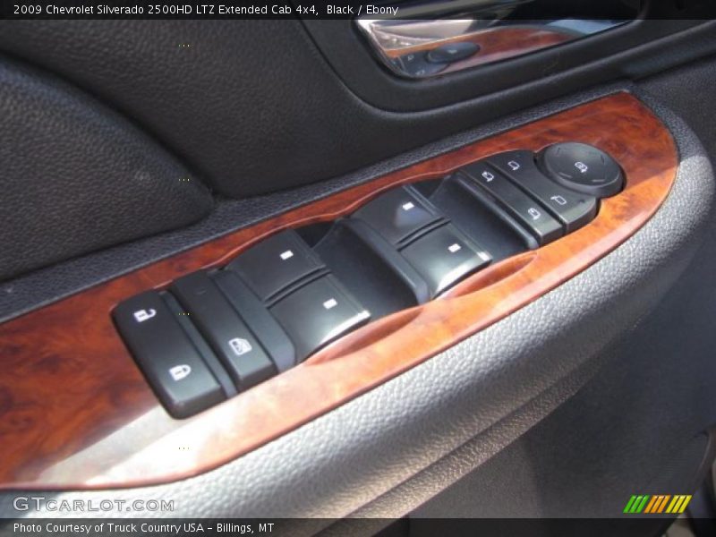 Black / Ebony 2009 Chevrolet Silverado 2500HD LTZ Extended Cab 4x4