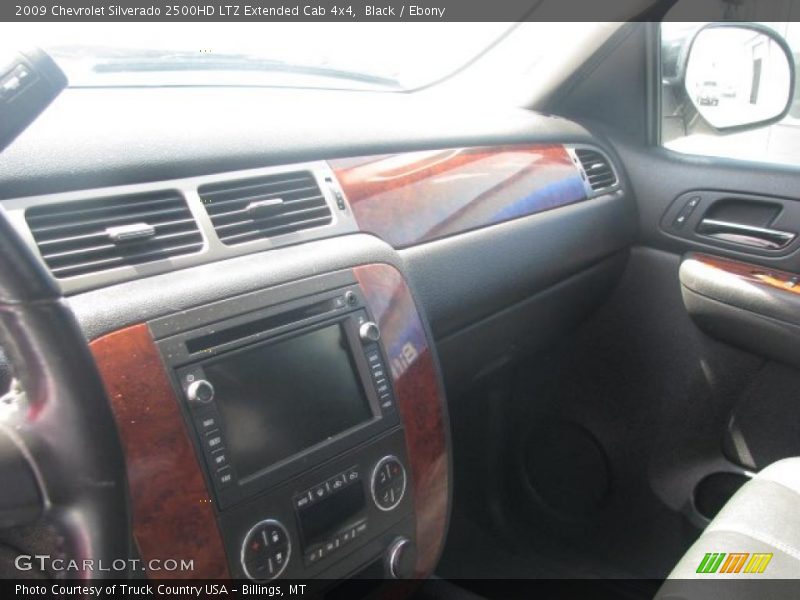 Black / Ebony 2009 Chevrolet Silverado 2500HD LTZ Extended Cab 4x4