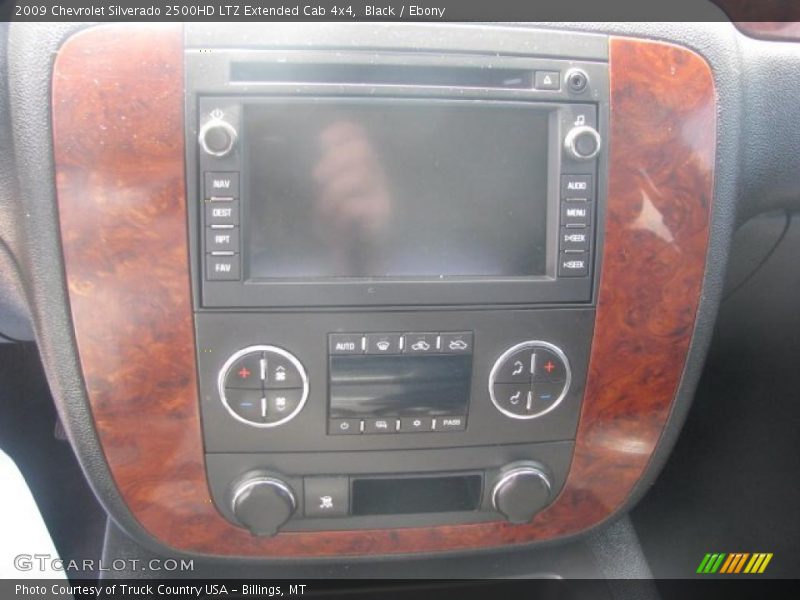 Black / Ebony 2009 Chevrolet Silverado 2500HD LTZ Extended Cab 4x4
