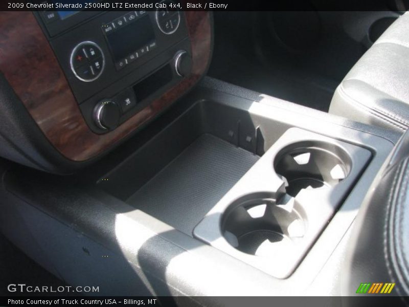 Black / Ebony 2009 Chevrolet Silverado 2500HD LTZ Extended Cab 4x4
