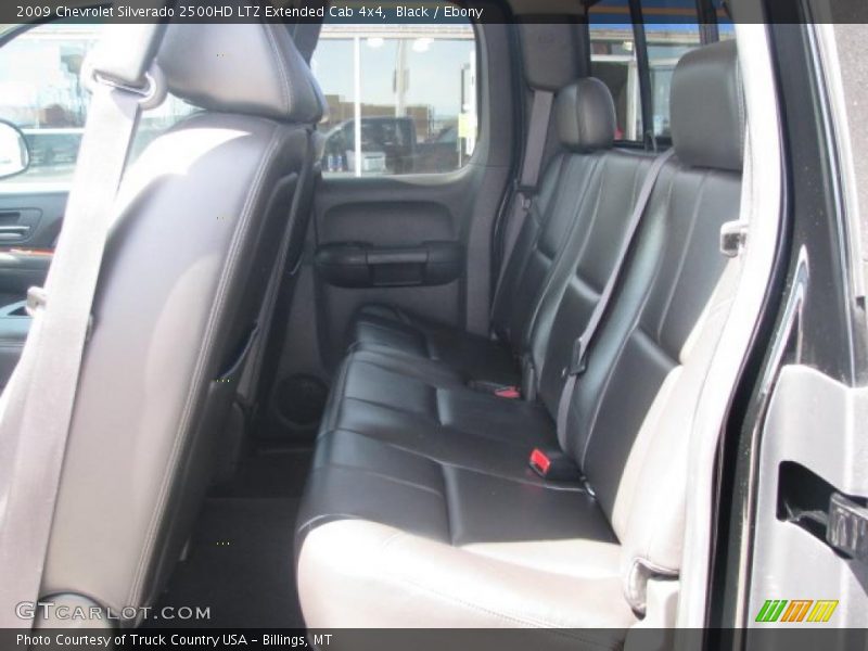 Black / Ebony 2009 Chevrolet Silverado 2500HD LTZ Extended Cab 4x4