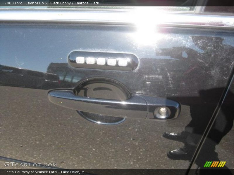 Black Ebony / Charcoal Black 2008 Ford Fusion SEL V6