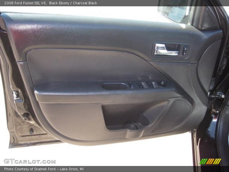 Black Ebony / Charcoal Black 2008 Ford Fusion SEL V6