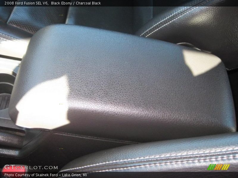 Black Ebony / Charcoal Black 2008 Ford Fusion SEL V6