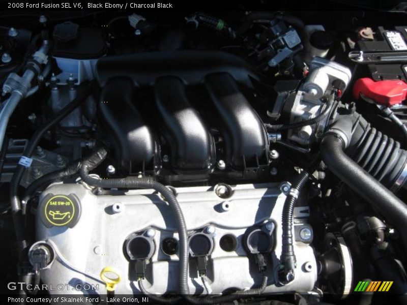 Black Ebony / Charcoal Black 2008 Ford Fusion SEL V6
