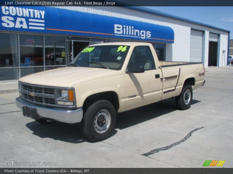 Fleet Beige / Beige 1995 Chevrolet C/K K1500 Regular Cab 4x4