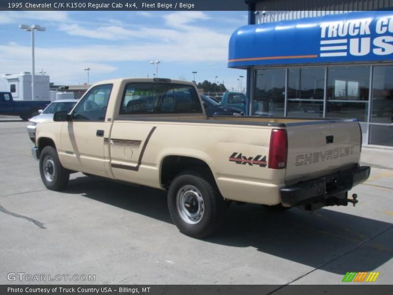 Fleet Beige / Beige 1995 Chevrolet C/K K1500 Regular Cab 4x4