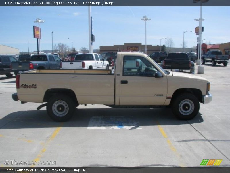 Fleet Beige / Beige 1995 Chevrolet C/K K1500 Regular Cab 4x4