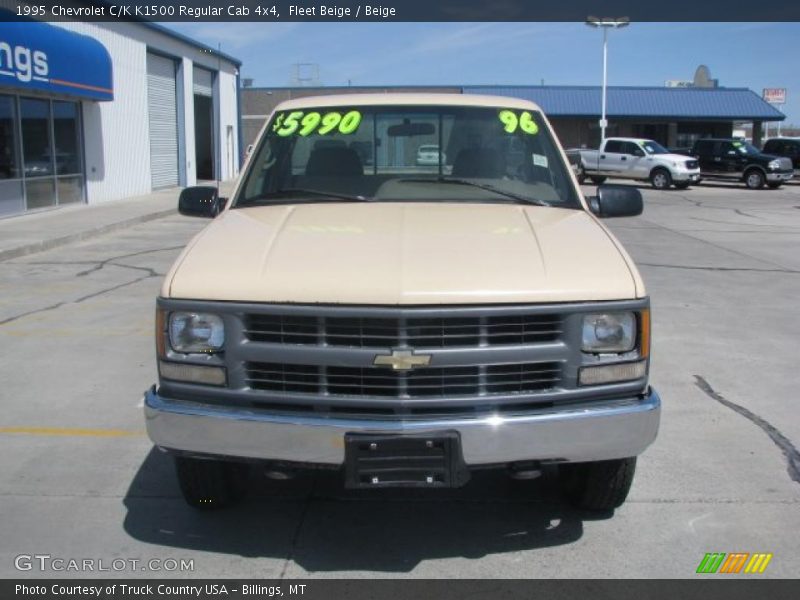 Fleet Beige / Beige 1995 Chevrolet C/K K1500 Regular Cab 4x4