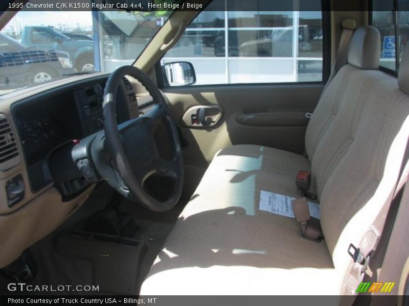 Fleet Beige / Beige 1995 Chevrolet C/K K1500 Regular Cab 4x4