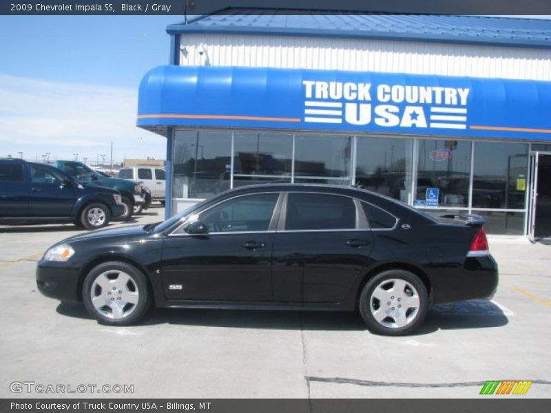 Black / Gray 2009 Chevrolet Impala SS