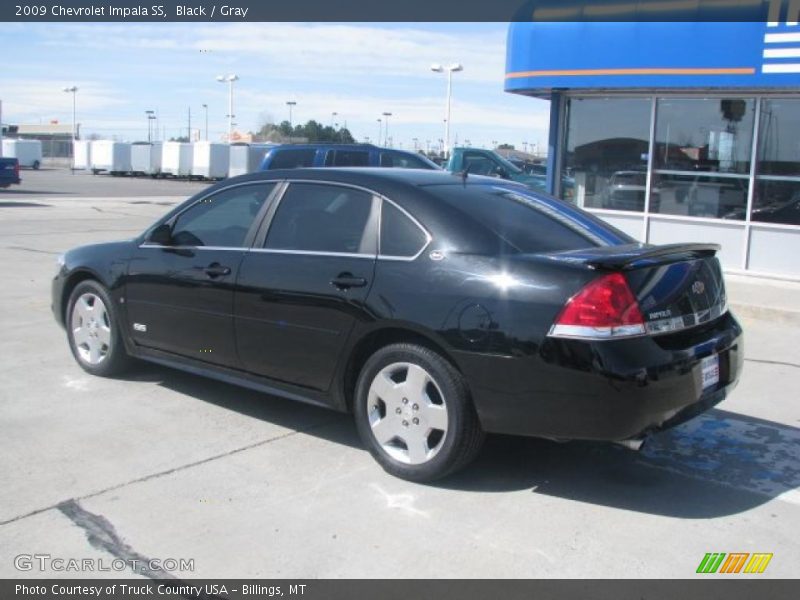Black / Gray 2009 Chevrolet Impala SS