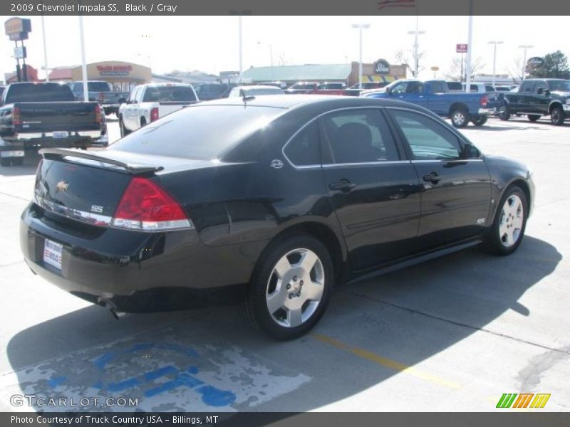 Black / Gray 2009 Chevrolet Impala SS